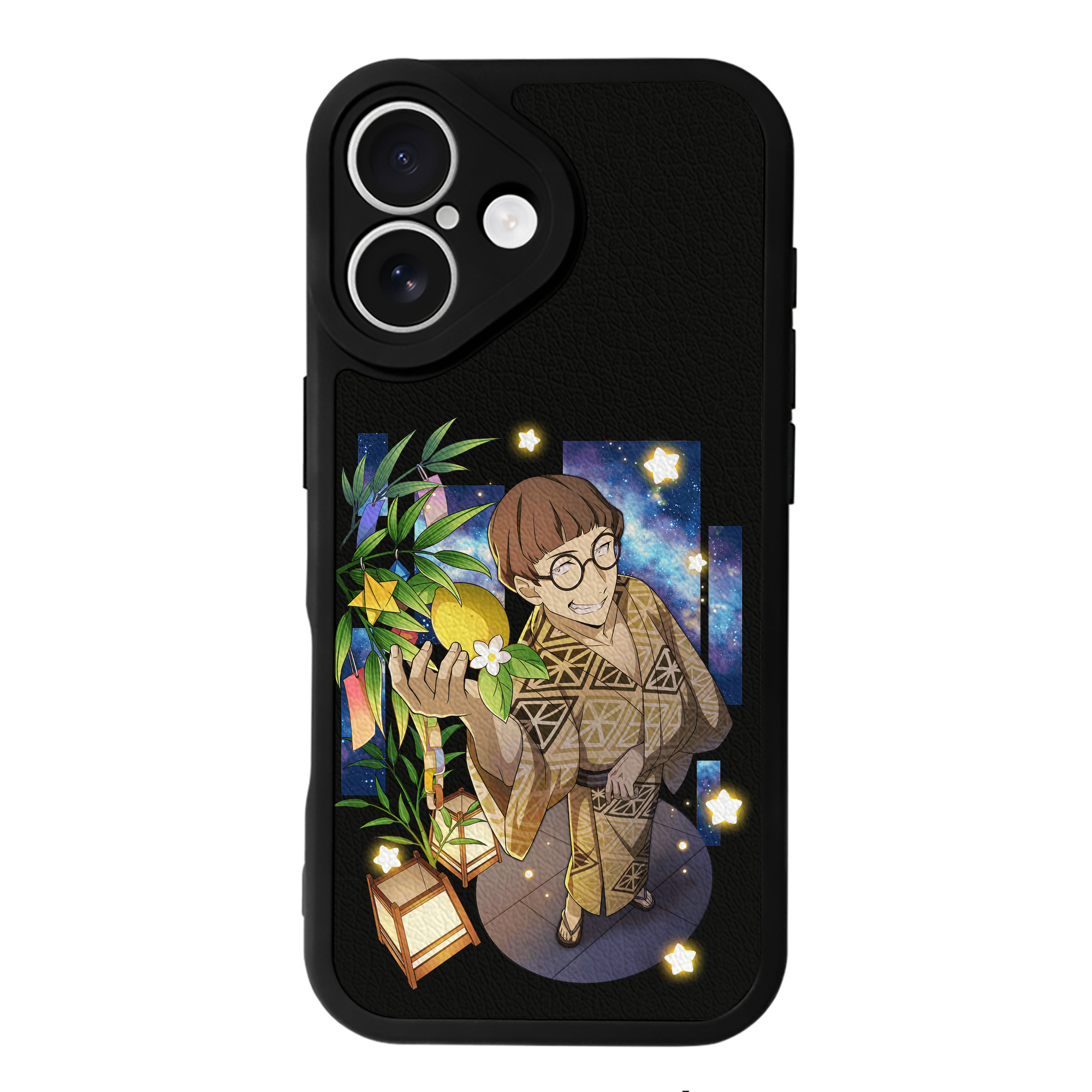 （画像用） 文豪ストレイドッグス Bungo Stray Dogs 【iPhone 16シリーズ対応】シリコンスマホケース（レザー調） 材質：シリコン